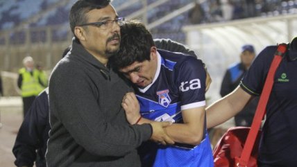   La tristeza de los jugadores y el plantel de San Marcos de Arica tras caer a la B 