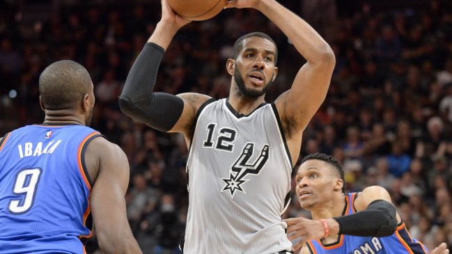 Los Spurs aplastaron al Thunder en el inicio de las semifinales en el oeste