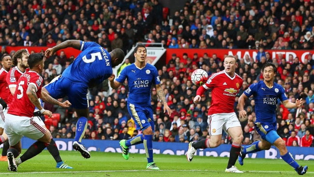 Leicester City empató con Manchester United y no pudo coronarse en Old Trafford