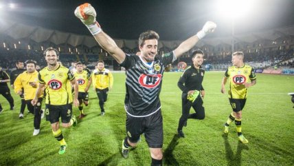 El festejo del camarín de San Luis de Quillota tras quedarse en Primera