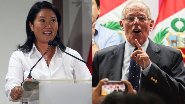 Kuczynski y Fujimori mantienen empate técnico con miras a segunda vuelta