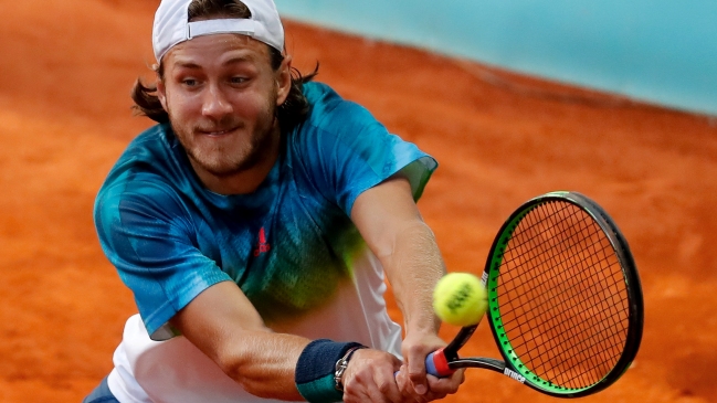 Francés Lucas Pouille dio la sorpresa en Madrid tras eliminar a David Goffin