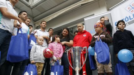 La visita de U. Católica a Fundacion Nuestros Hijos