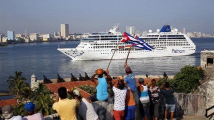   Llegó a La Habana el primer crucero de Estados Unidos en 50 años 