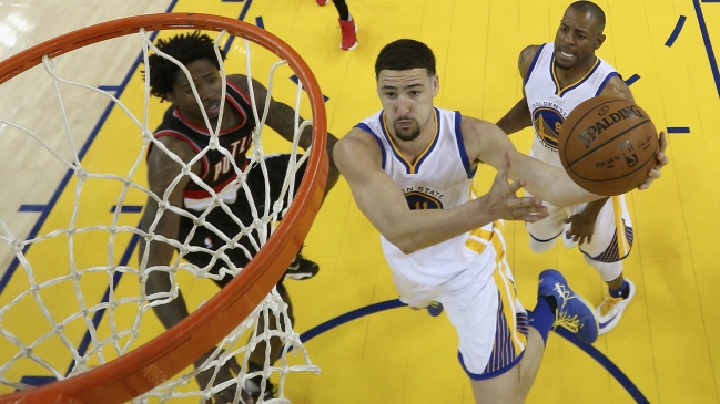 Golden State Warriors ganó su segundo partido ante Portland Trail Blazers en semifinales del Oeste