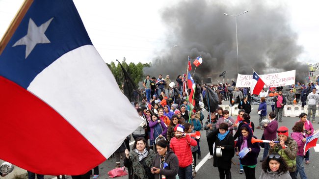 Advierten que protestas en Chiloé pueden derivar en 