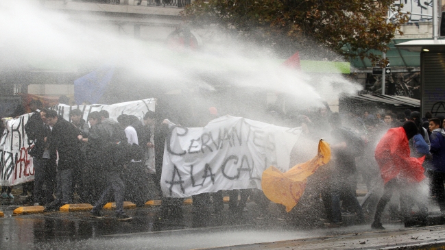 Cones responsabilizó a Intendencia por incidentes en marcha estudiantil