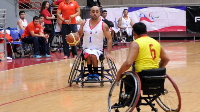Chile venció a Bolivia y lidera Copa Andina de baloncesto en silla de ruedas