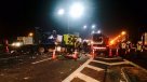 Accidente múltiple en la Ruta 5 Sur dejó una persona fallecida