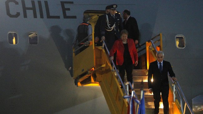 Presidenta Bachelet inició este domingo su gira por Suecia y Reino Unido