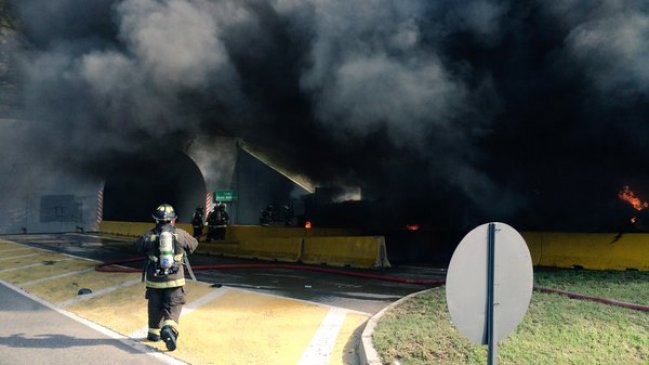 Violento accidente en Ruta Las Palmas de Viña del Mar