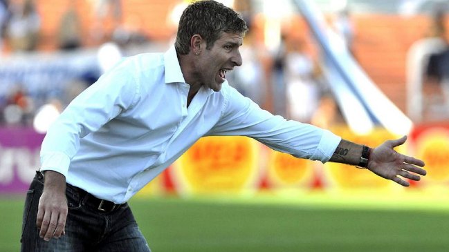 Martín Palermo fue oficializado como nuevo técnico de Unión Española