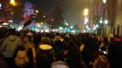 Protesta por demanda de viviendas marcha por la Alameda