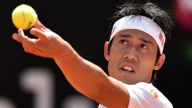 Nishikori avanzó a semifinales en Masters de Roma y enfrentará a Djokovic