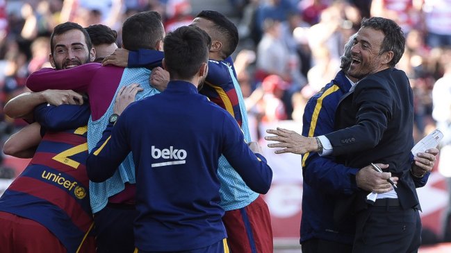 Luis Enrique: El título es merecido y premia la regularidad