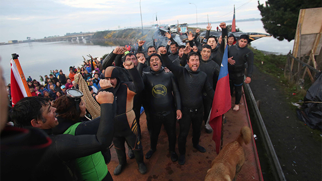 Pescadores de Ancud amenazan con caravana hacia La Moneda