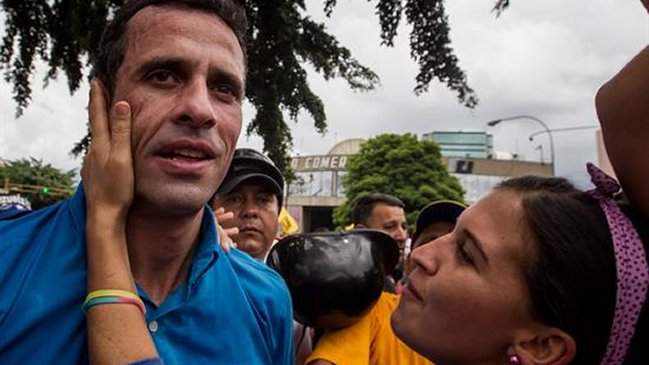 Capriles llamó a manifestaciones por referendo revocatorio contra Maduro