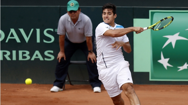 Christian Garín sintió el desgaste y cayó en el ATP de Ginebra