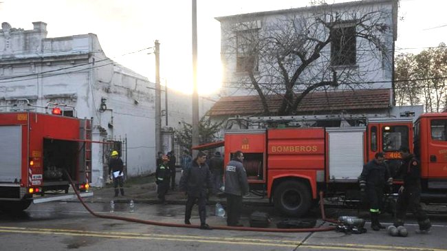 Siete ancianos murieron en un incendio en Montevideo