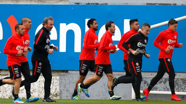 Chile vive nueva jornada de práctica de cara a la Copa América