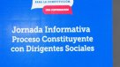 PC presentó requerimiento al CNTV para aprobar spot del proceso constituyente