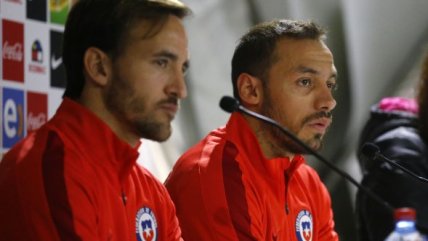 Marcelo Díaz y José Pedro Fuenzalida apuestan por hacer un buen papel en la Copa Centenario