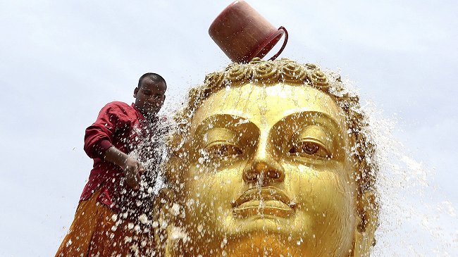 Los termómetros marcaron 51 grados en una ciudad de India