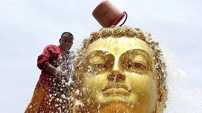 Los termómetros marcaron 51 grados en una ciudad de India