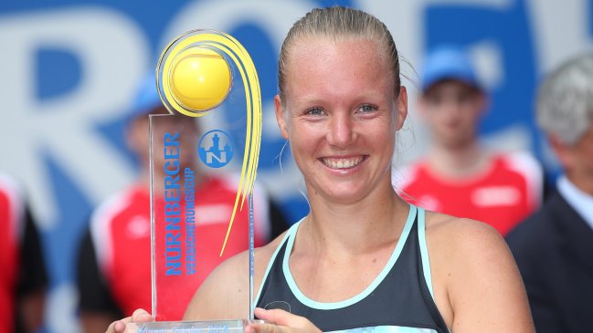 Kiki Bertens derrotó a Mariana Duque y se quedó con el Abierto de Nuremberg