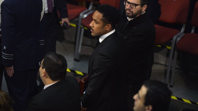 Jean Beausejour asistió a la cuenta pública de la Presidenta en el Congreso