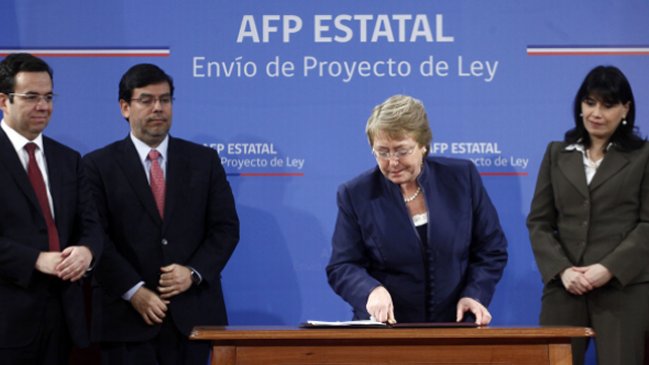 Presidenta Bachelet anunció la aceleración del proyecto de la AFP Estatal