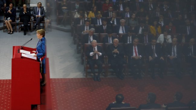 Cuenta pública: Empresarios valoraron llamado de Bachelet por el crecimiento