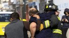 Las dramáticas imágenes de la labor de Bomberos en Valparaíso