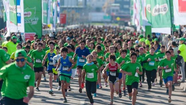 Corrida interescolar Milo 2016 logró récord de participantes en Concepción