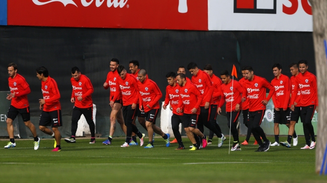 La selección chilena sigue alistando el amistoso ante Jamaica