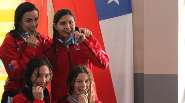 La natación logró cuatro medallas en los Juegos Sudamericanos Universitarios