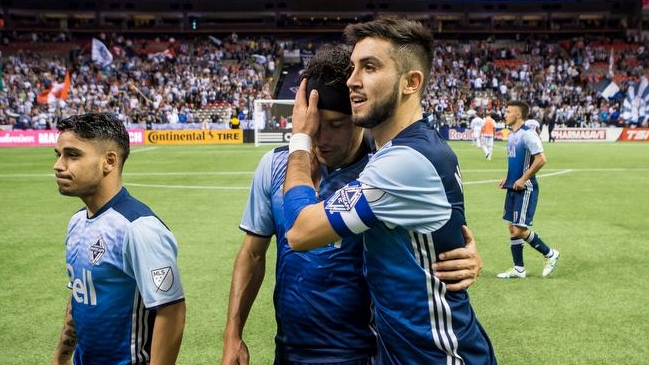Pedro Morales fue expulsado en empate de Vancouver Whitecaps por la MLS