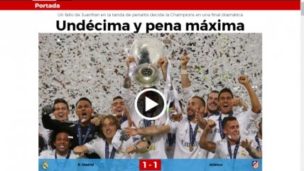 Así reaccionó la prensa deportiva mundial con el título de Real Madrid
