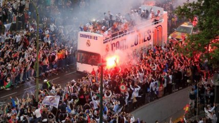 Los festejos de Real Madrid en Cibeles por la undécima Champions