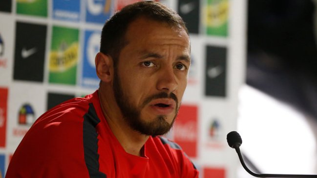 Marcelo Díaz: Llevamos tiempo trabajando juntos y no debe afectar perder un partido