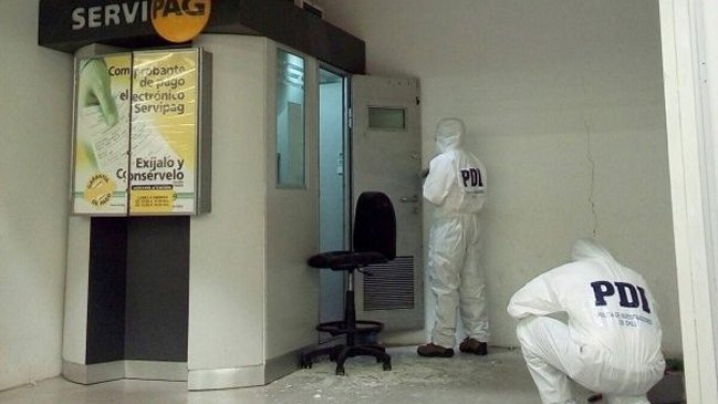 PDI investiga robo a sucursal de Servipag en La Serena