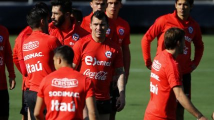 La selección chilena tuvo su primera práctica en Estados Unidos