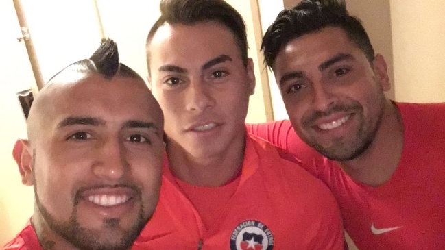 Arturo Vidal se sumó a la 