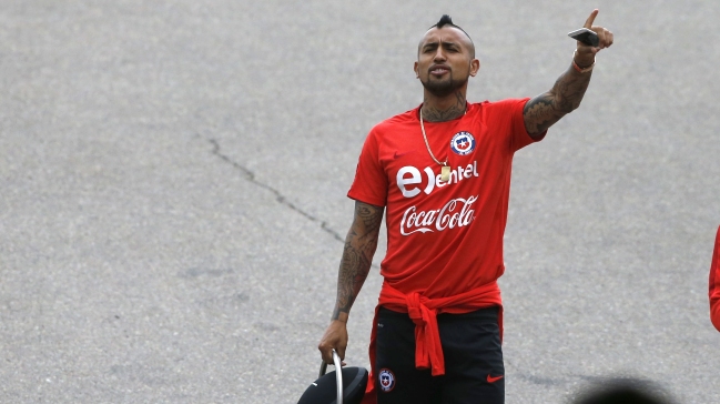 Arturo Vidal: Somos los campeones y hay que asumir esa presión