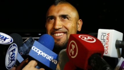 Arturo Vidal: Llego con muchas ganas de lograr algo importante con la selección