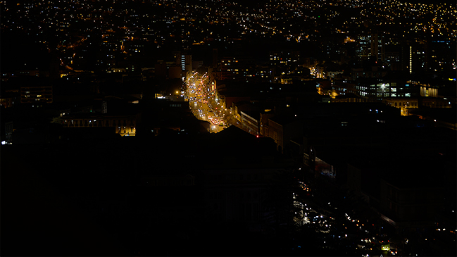 Corte de luz afecta al centro de Valparaíso
