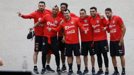 La selección chilena trabajó pensando en su amistoso ante México