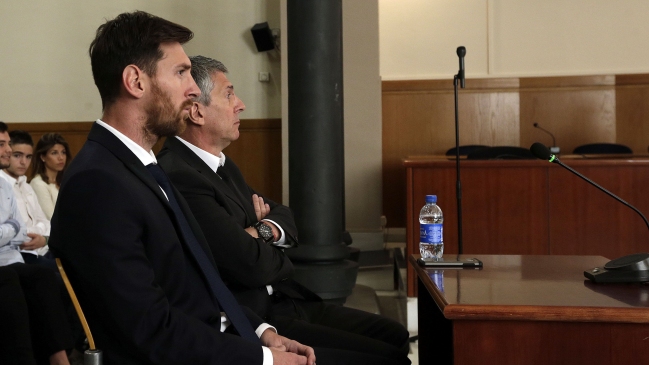 Lionel Messi llegó al juicio por fraude fiscal escoltado por FC Barcelona