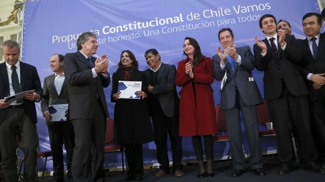 Chile Vamos iniciará gira nacional para debatir su propuesta de Constitución