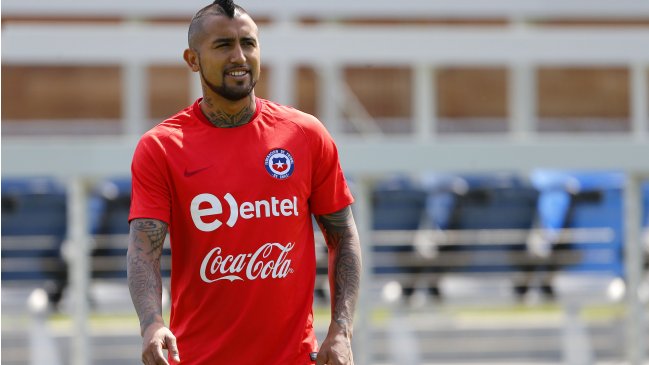 Arturo Vidal hizo trabajo diferenciado en la selección de cara al duelo con Argentina